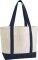 Earthaware™ Organic Bag For Life W 804 - ps-500804-westford-mill-w-804-natural-french-navy-front-b2fd3943-04f7-4a38-8922-2a65b767367d-web - variant 