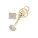 Key ring Séraphine Black