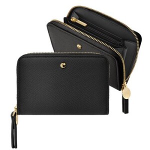 Zipped wallet Séraphine Black - Reklamnepredmety