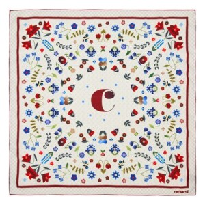 Scarf Philomène Off-white - Reklamnepredmety