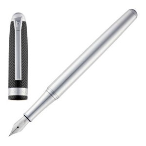 Fountain pen Classicals Interlace Chrome - Reklamnepredmety