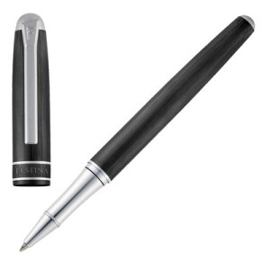 Rollerball pen Classicals Brushed Black & Chrome - Reklamnepredmety