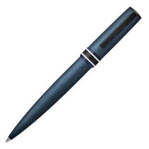Ballpoint pen Arche Brushed Ring Navy - Reklamnepredmety