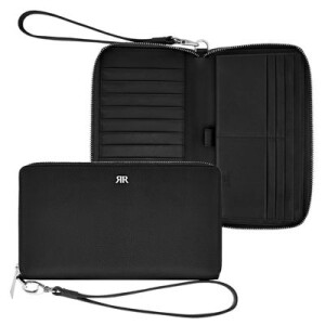 Travel wallet Jefferson Black - Reklamnepredmety