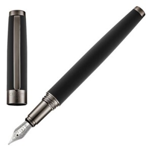 Fountain pen Easton Black - Reklamnepredmety