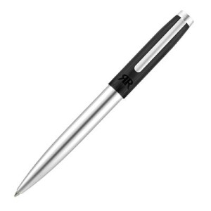 Ballpoint pen Rivington Black & Chrome - Reklamnepredmety