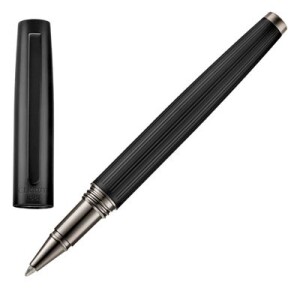 Rollerball pen Jefferson Black - Reklamnepredmety