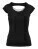 Ladies Back Cut Tee - by035-black - variant 
