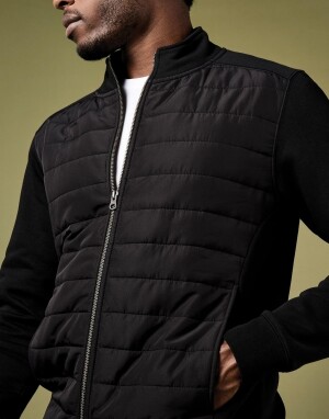 Regular Fit Quilted Full Zip Sweatshirt - Reklamnepredmety
