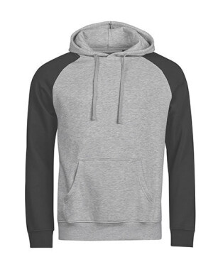 UNLABELED Two-tone Hooded Sweatshirt - Reklamnepredmety