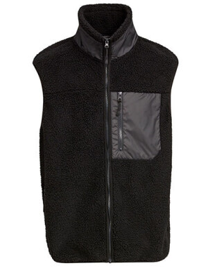 Bonded Sherpa Vest - Reklamnepredmety