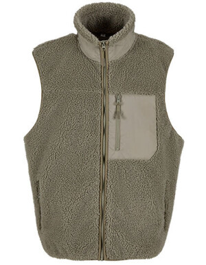 Bonded Sherpa Vest - Reklamnepredmety