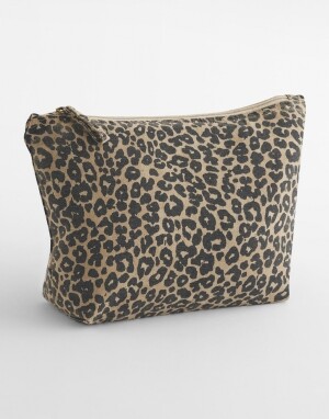 Leopard Print Canvas Accessory Bag - Reklamnepredmety