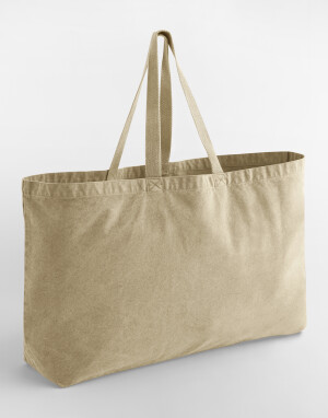 Garment Dyed Oversized Tote Bag - Reklamnepredmety