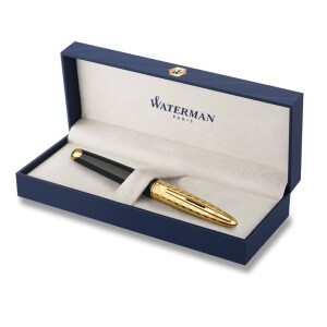 Waterman Caréne Opera SE DLX Black GT fountain pen - F nib - Reklamnepredmety