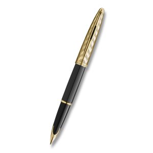 Plniace pero Waterman Caréne Opera SE DLX Black GT - hrot F - Reklamnepredmety