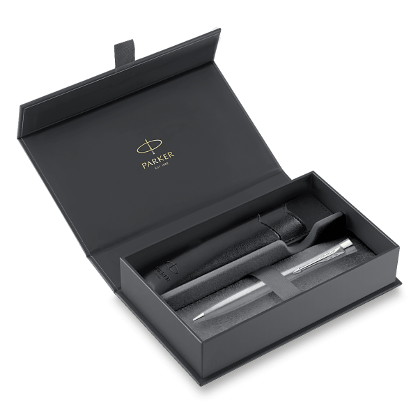 Darčeková kazeta Parker Urban Metro Metallic CT - súprava guľôčkové pero a puzdro