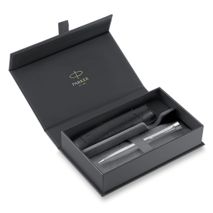 Darčeková kazeta Parker Urban Metro Metallic CT - súprava guľôčkové pero a puzdro - Reklamnepredmety