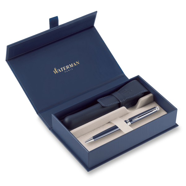 Darčeková kazeta Waterman Hémisphère Core Blue CT - súprava guľôčkové pero a puzdro