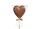 Milk chocolate lollipop – heart