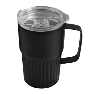 Vacuum drink mug WAVE HOLD, 450 ml - Reklamnepredmety