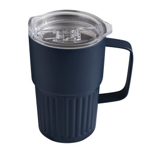Vacuum drink mug WAVE HOLD, 450 ml - Reklamnepredmety