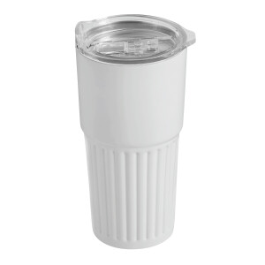 Vacuum drink mug WAVE LINE, 600 ml - Reklamnepredmety