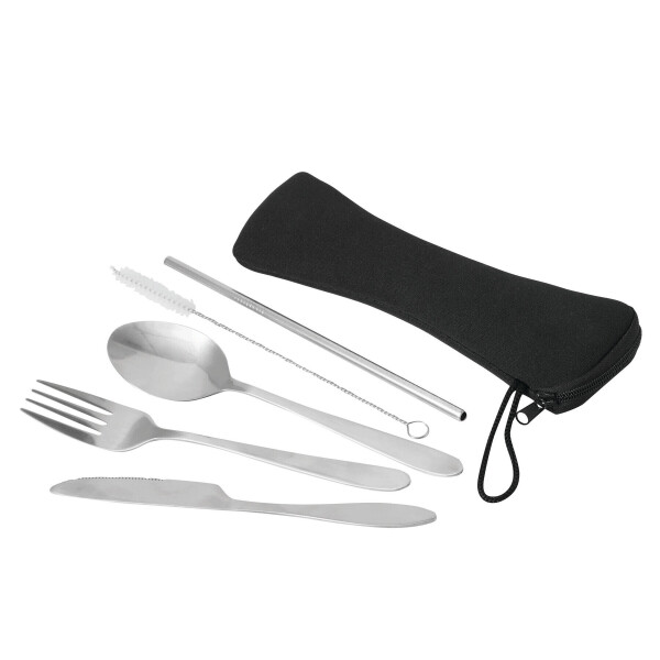 Stainless steel cutlery set STELLOKIT, 5 components