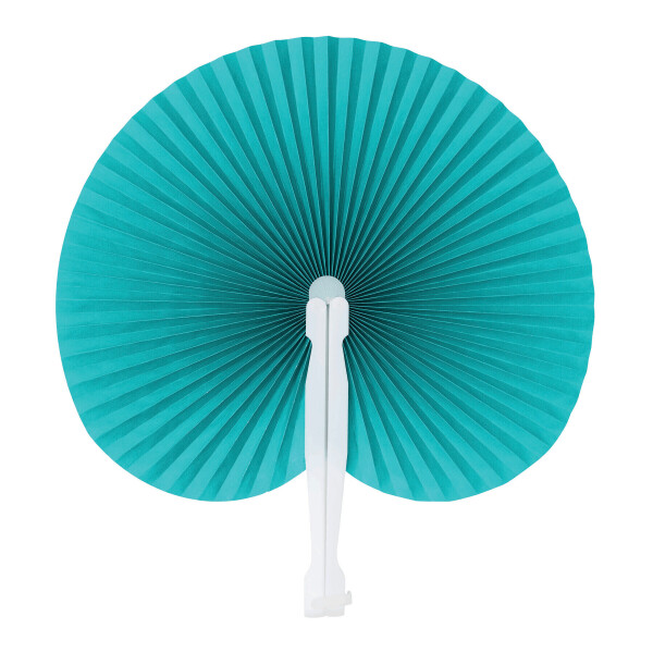 Folding fan PEACOCK