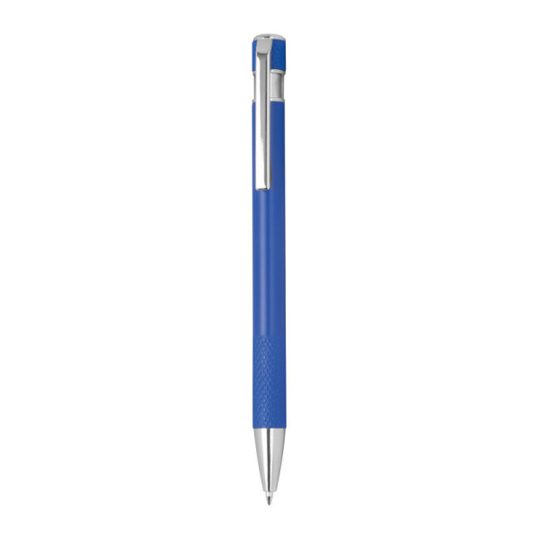 Ballpoint pen with patterned grip