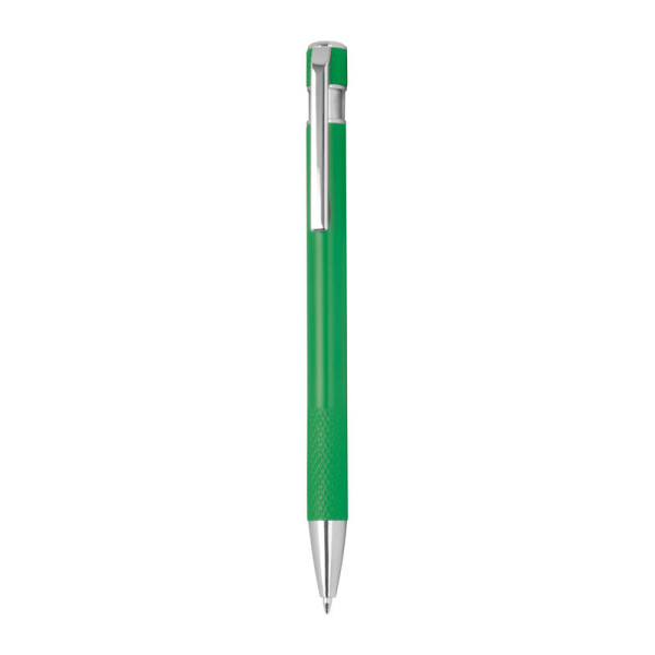 Ballpoint pen with patterned grip