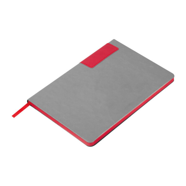 A5 notebook with colored borders