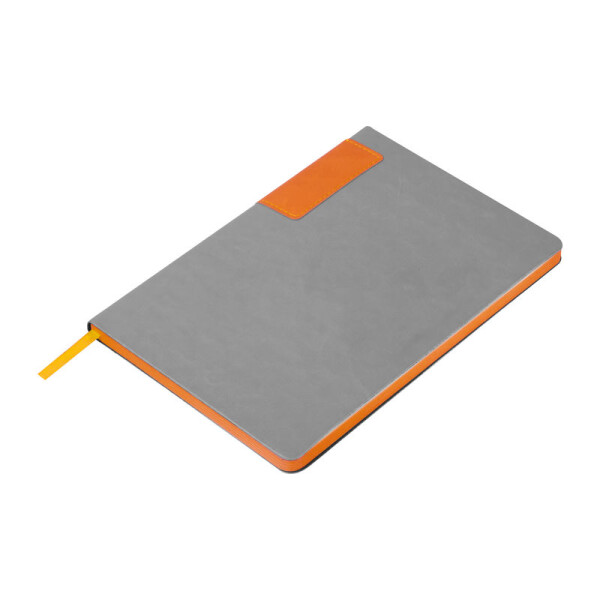 A5 notebook with colored borders
