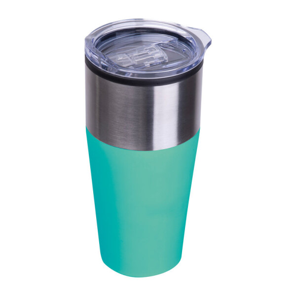 Thermos mug with plastic interior, 600 ml