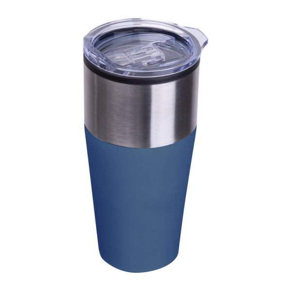 Thermos mug with plastic interior, 600 ml