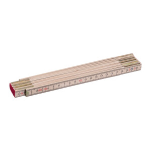 Wooden folding ruler SVENJA - Reklamnepredmety