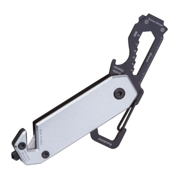 12-piece aluminum multi-tool