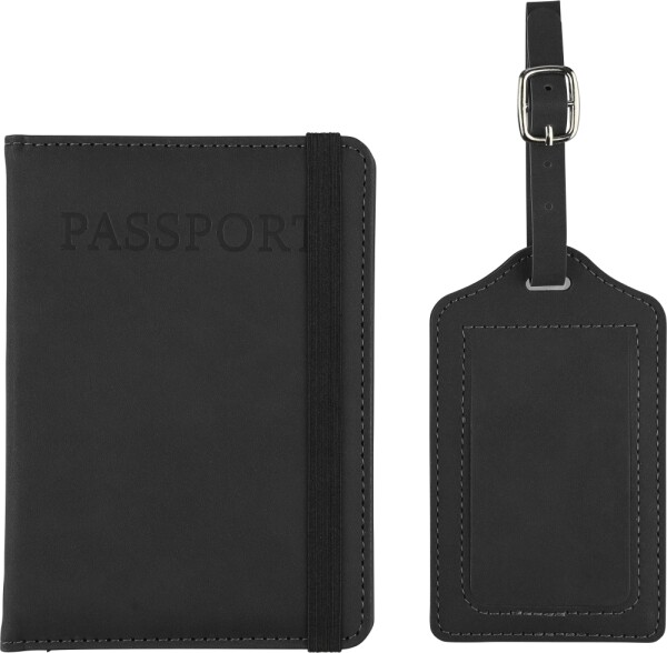 Passport holder and luggage tag