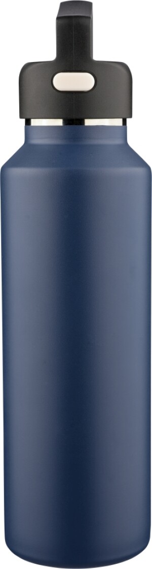 Double-walled bottle made of recycled stainless steel, 600 ml - Reklamnepredmety