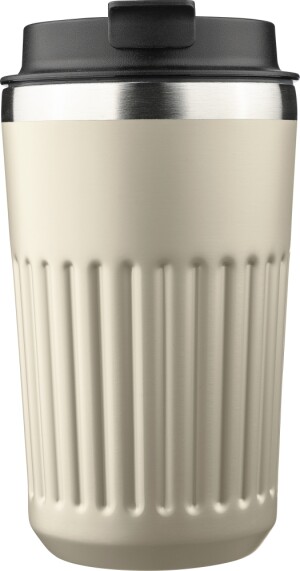 Travel thermos mug made of recycled stainless steel, 400 ml - Reklamnepredmety