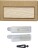 Beech wood car air freshener