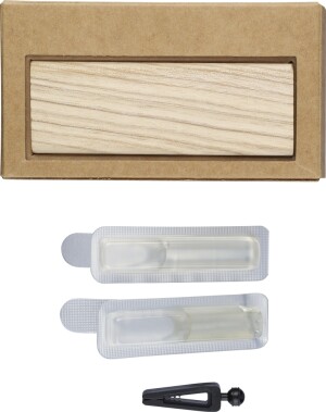 Beech wood car air freshener - Reklamnepredmety