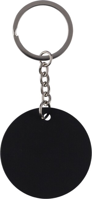 Keychain with rubberized surface - Reklamnepredmety