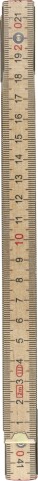 Folding ruler made of birch wood - f2204100pk2 - variant Gi F2204100PK2