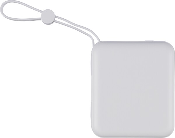 Powerbank made of recycled ABS