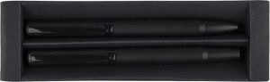 Metal and eco-brass pen set - Reklamnepredmety