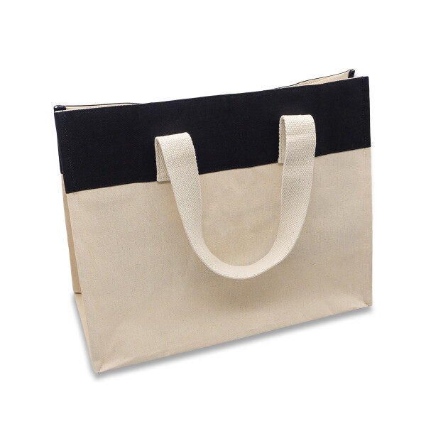 ALINEA cotton shopping bag with pocket