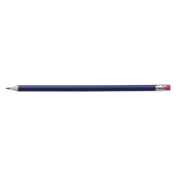 Pencil with rubber