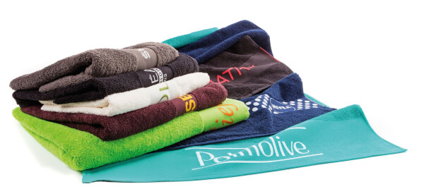 Towel/bath towel – border weaving (made to order)