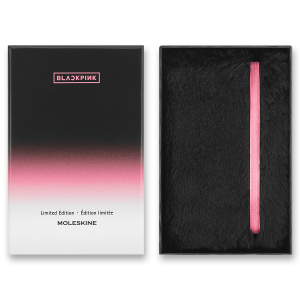 Zápisník Moleskine Blackpink - tvrdé dosky, L, linajkový - Reklamnepredmety